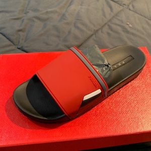 Prada Color Block Slides